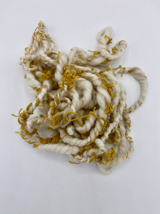 Mustard Scrap Yarn Mini Skein